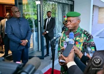 Elections-2023 :« Je souhaite que les élections se déroulent dans la paix sociale en RDC » (le général Brice Oligui Nguema)