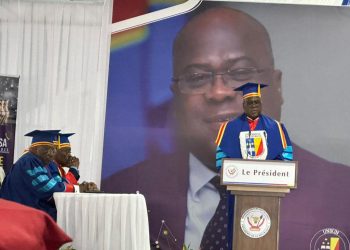 RDC : Félix Tshisekedi décoré « docteur honoris causa » à l’UNIKIN annonce la desserte du Courant à Kikwit, Gungu grâce au Barrage de Kakobola