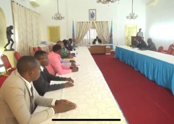 Haut-Katanga : Les membres du comité de l’association des BENA LUBEMBE reçus par le Gouverneur Jacques Kyabula