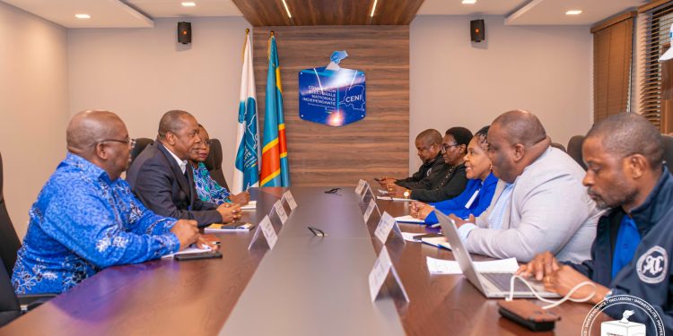 Elections-2023 : Denis KADIMA informé de l’évaluation du cadre juridique de la loi électorale par la délégation de la SADC