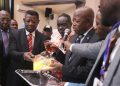 RDC: le nouvel ouvrage de Lambert Mende Omalanga PCA des lignes Maritimes Congolaises baptisé par le Professeur André Mbata