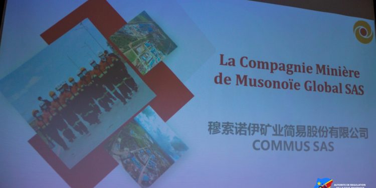 Sous-traitance : la Compagnie Minière de Musonoie placée sous contrôle des inspecteurs de l’ARSP