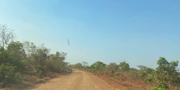 Haut-Katanga : le DG Jeanneau Kikangala satisfait des travaux de réhabilitation de la nationale Numéro 35 en terre battue effectués par l’Office des routes