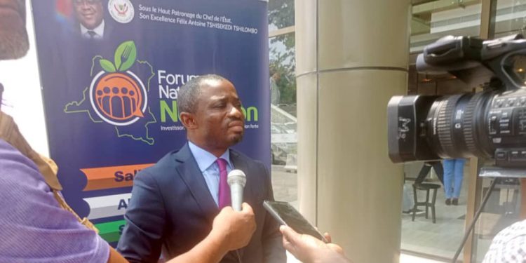 RDC : César Limbaya participe au forum national sur la Malnutrition lancé par le président Félix Tshisekedi à Kinshasa