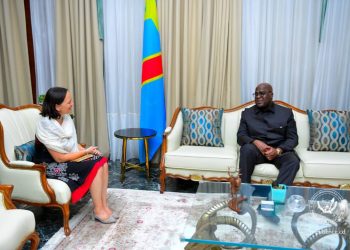 Diplomatie : La crise sécuritaire dans l’Est de la RDC au centre des échanges entre Felix Tshisekedi et l’Ambassadrice de la Belgique Roxane De Bilderling