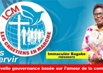 RDC : Immaculée Bagabe lance le parti « Les chrétiens en Marche » visant la promotion de la bonne gouvernance