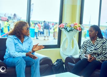 Lualaba : Le Directeur Général Adjoint des Lignes Maritimes Congolaises Gisèle MBWANSIEM MUPA représente l’entreprise à la 7è édition «EXPO BÉTON » à Kolwezi