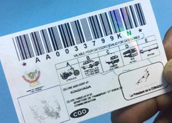 RDC : le prix du permis de conduire fixé entre 38 et 99 dollars américains (Arrêté Interministériel)