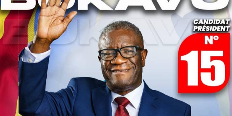 Présidentielle 2023: Le candidat président Denis Mukwege annoncé à Bukavu ce samedi