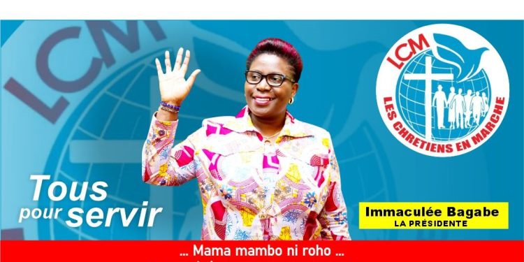 RDC : A la tête du Parti Les Chrétiens en Marche, Immaculée BAGABE députée provinciale élue de MITWABA en lice pour un deuxième mandat (Portrait)