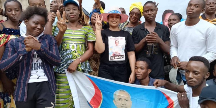 Likasi : A quelques jours de la campagne, la candidate députée provinciale Beatrice Yav mobilise sa base pour Moise Katumbi