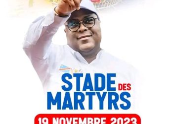 Présidentielle-2023 : Félix Tshisekedi débute sa campagne électorale ce dimanche 19 novembre au stade des Martyrs (Document)