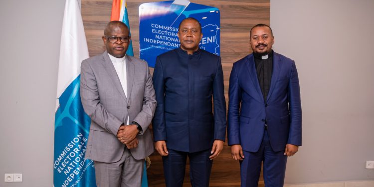 Elections-2023 :« Nous avons levé une bonne option avec la CENI qui s’engage à demeurer transparente, ouverte et nous allons continuer à travailler avec elle» (Mgr Donatien NSHOLE)