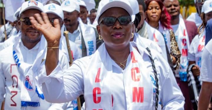 Lubumbashi : Le parti Les Chrétiens en Marche a organisé une grande marche pour lancer la campagne électorale de tous ses candidats députés