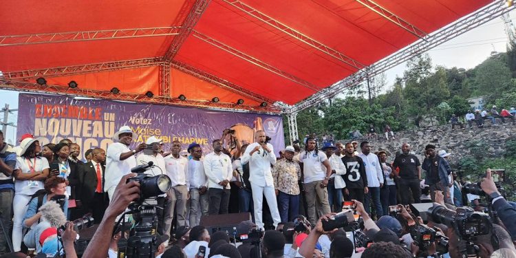 Moïse Katumbi à Goma : « Mobutu n’avait pas fait 666 voyages. Même Kabila. je viendrai vivre ici . pas des voyages à l’extérieur. »