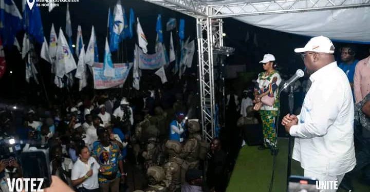 Équateur : « C’est ici que je me suis fait enrôler comme électeur. Je souhaite que Mbandaka vote à 100% en ma faveur » (Félix Tshisekedi)