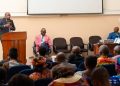 Lubumbashi : Avec les professeurs et Pasteurs,le candidat député provincial 821 Billy Makela a évoqué les 15 qualités d’un bon entrepreneur