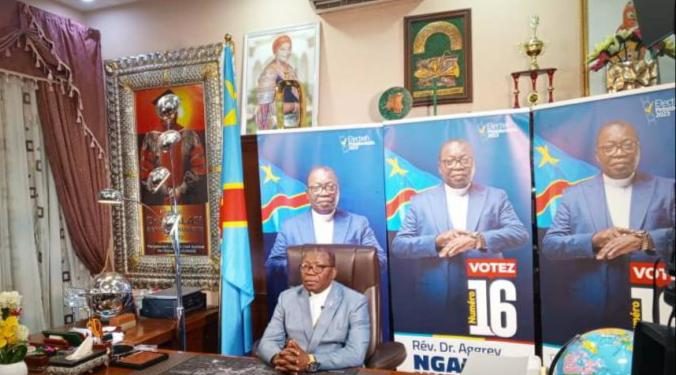 Elections 2023 : le pasteur Ngalasi n’annoncera son programme de gouvernance qu’une fois élu président selon le plan de Dieu