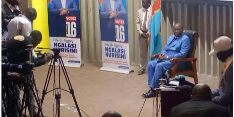 Présidentielle 2023 : « Nous n’allons coaliser qu’avec des personnes qui ont les valeurs morales dont l’intégrité, l’honnêteté et l’amour de la patrie» (Pasteur Ngalasi)