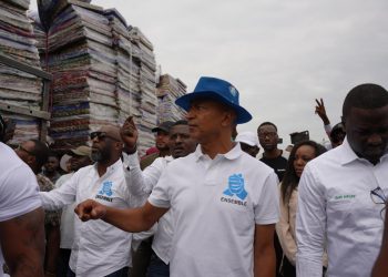 Présidentielle 2023: A Goma, Moise Katumbi assiste les déplacés de Kanyaruchinya avec un lot important des vivres et non vivres