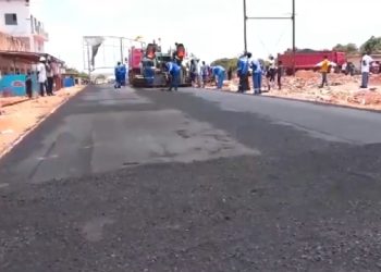 Haut-Katanga : le Gouvernement provincial réhabilite l’avenue de l’église après l’exécution des grands travaux d’assainissement