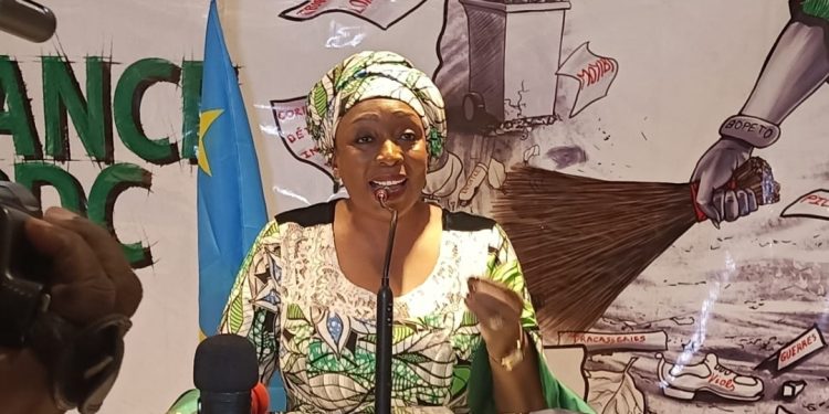 Présidentielle 2023: Marie-Josée Ifoku met l’homme congolais au centre de sa vision