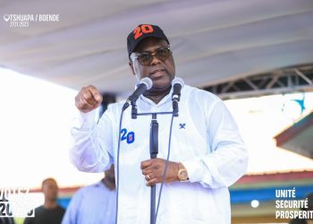 Election présidentielle : À Mbanza-Ngungu, le candidat N°20 Felix Tshisekedi appelle la population à la vigilance le jour du vote