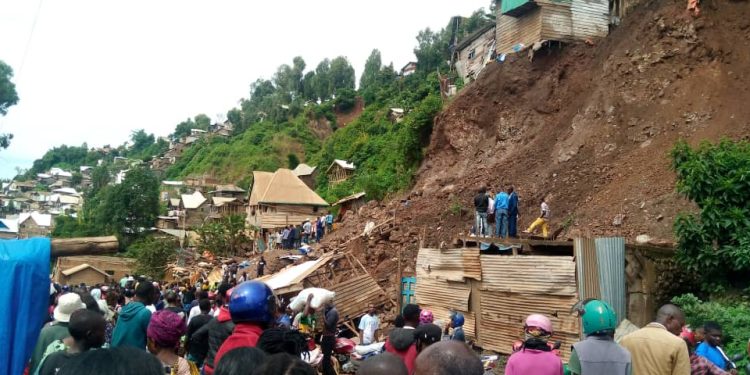 Glissements de terrain mortels à Kananga et Bukavu: le gouvernement enjoint le ministre des affaires Humanitaires d’intervenir d’urgence
