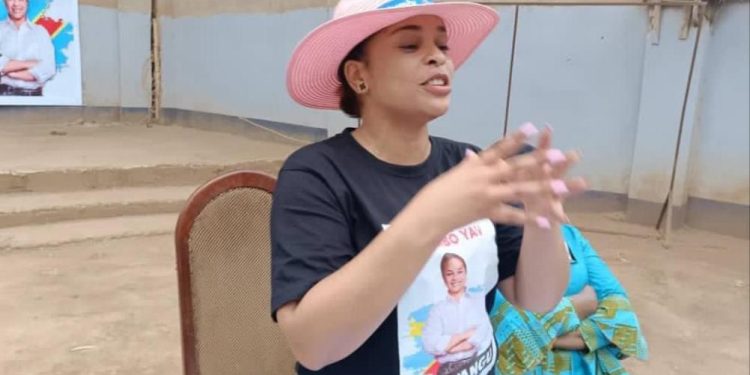 Présidentielle 2023 : La femme leader Béatrice Kalombo YAV salue le ralliement de Delly Sessanga à la candidature de Moise Katumbi