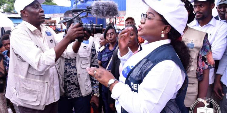 Elections-2023 : « L’affichage des listes définitives des électeurs dans les Antennes de la CENI est effectif avec indications des sites, centres et bureaux de vote» (Patricia Nseya)