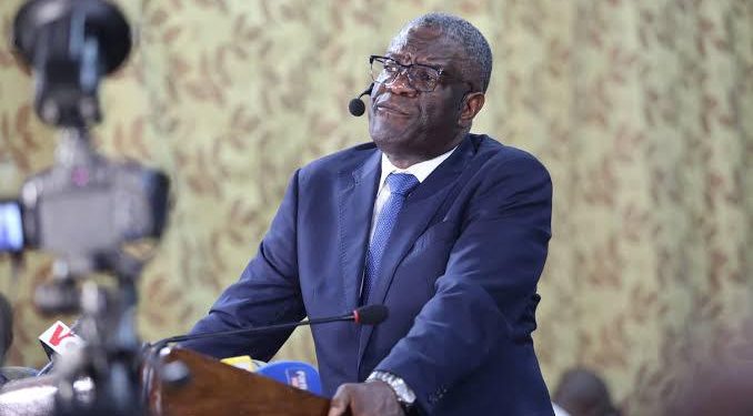 Election présidentielle : Le candidat N°15 Denis Mukwege dénonce les agissements malveillants du pouvoir sortant (Document)