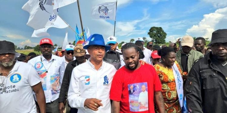 Election présidentielle: Moïse Katumbi promet de libérer l’opposant congolais Jean-Marc Kabund une fois élu