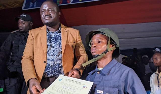 Clôture de la Formation paramilitaire à Kisangani : 566 étudiants réservistes formés .