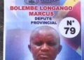 Elections 2023 : Tentative de diabolisation du candidat député provincial Marcus Bolembe Longango favori à Limete