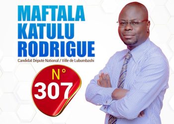 Lubumbashi : Le candidat député national Rodrigue Katulu très satisfait des résultats déjà affichés bureau par bureau de vote