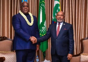 Présidentielle 2023 : réélu Felix Tshisekedi félicité par le président de l’Union Africaine et la présidente du Front National Marine le Pen