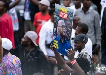 Lomami : le député provincial Joseph Mbaya a jubilé avec la population pour célébrer la réélection de Félix Tshisekedi à Mwene-ditu