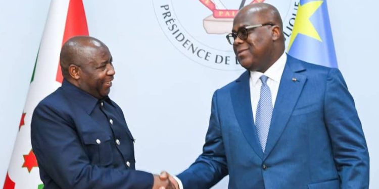 Présidentielle 2023: le chef de l’État Burundais Evariste Ndayishimiye félicite Félix Tshisekedi pour sa réélection