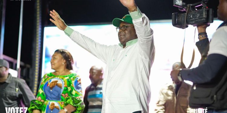 Election présidentielle : À Mbanza-Ngungu, le candidat N°20 Felix Tshisekedi appelle la population à la vigilance le jour du vote