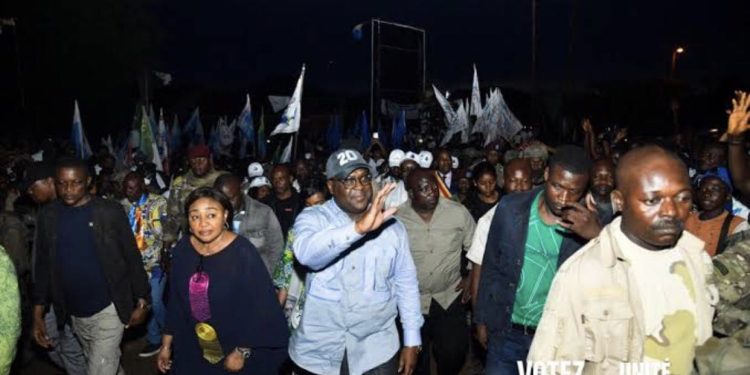 Présidentielle 2023: Après Lubumbashi, le candidat numéro 20 Felix Tshisekedi attendu ce mercredi à Likasi