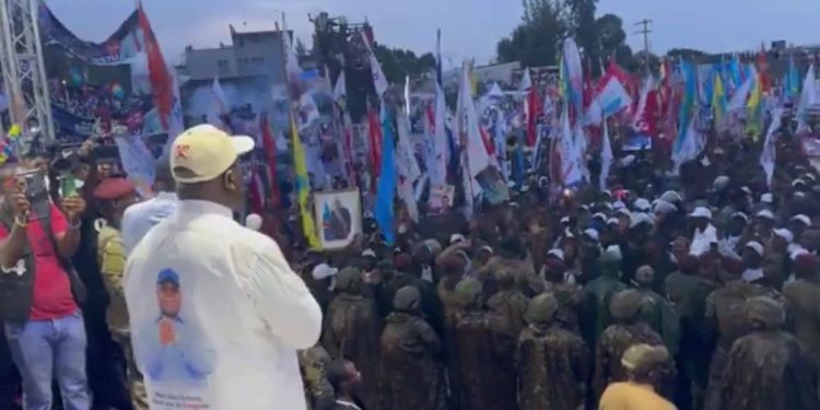Campagne électorale : Félix Tshisekedi attendu ce lundi 11 décembre à Béni, Butembo et Mahagi