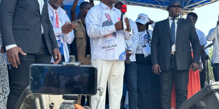 Présidentielle 2023 : « Je serai le président de tous les congolais après le 20 décembre, sans distinction d’ethnie » candidat président Aggrey Ngalasi