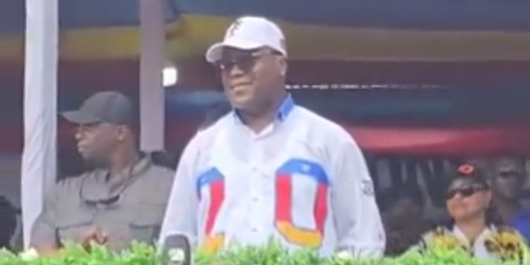 Félix Tshisekedi à Kamina : « Si vous me faites confiance et que vous m’accordez le second mandat, nous allons travailler ensemble pour développer le Haut-Lomani »
