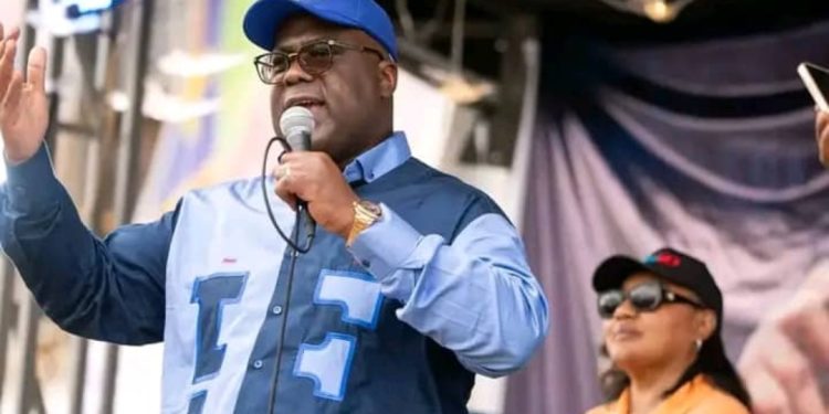 Tshisekedi aux jeunes de Beni:« Je vous appelle à prendre encore plus du courage, car une fois réélu président de la RDC, nous allons ensemble protéger notre pays »