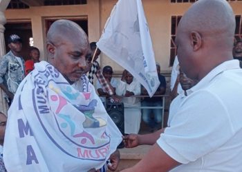 Lubumbashi: Dernier sprint du candidat numéro 910 Kilunga Awazi Bin Rashidi Eddy qui mobilise ses bases dans différentes communes