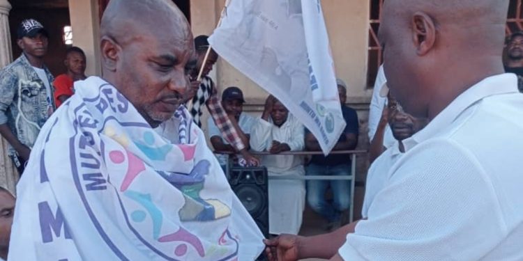 Lubumbashi: Dernier sprint du candidat numéro 910 Kilunga Awazi Bin Rashidi Eddy qui mobilise ses bases dans différentes communes