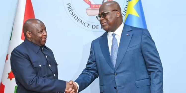 Ndayishimiye à Felix Tshisekedi : «La publication des résultats définitifs de l’élection présidentielle par la Cour Constitutionnelle, m’offre l’occasion de réitérer mes vives félicitations»