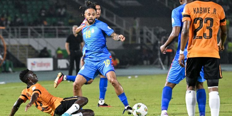 CAN 2024: La RDC tenu en échec malgré sa domination face à la Zambie en groupe F ( 1-1)