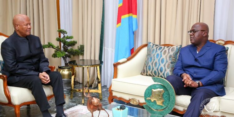 Diplomatie: Un émissaire du Président Sud-africain porteur d’un message auprès de Tshisekedi, sur la contribution de son pays au retour de la paix en RDC