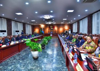 RDC : Le Président Tshisekedi et les membres du gouvernement central traitent les dossiers urgents du pays à la cité de l’Union africaine